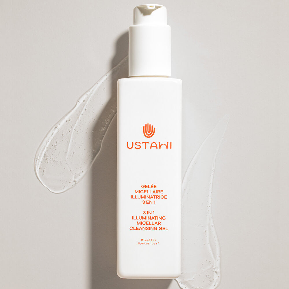 3 in 1 Illuminating Micellar Cleansing Gel | Ustawi Skincare